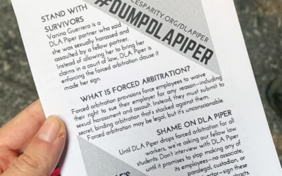 DLA Piper Dumps Partner After PPP’s Protest—But Will They Dump Forced Arbitration Next?