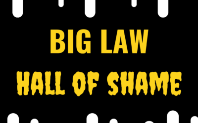 Two New Spots in the #BigLawHallOfShame for Arent Fox & Littler Mendelson