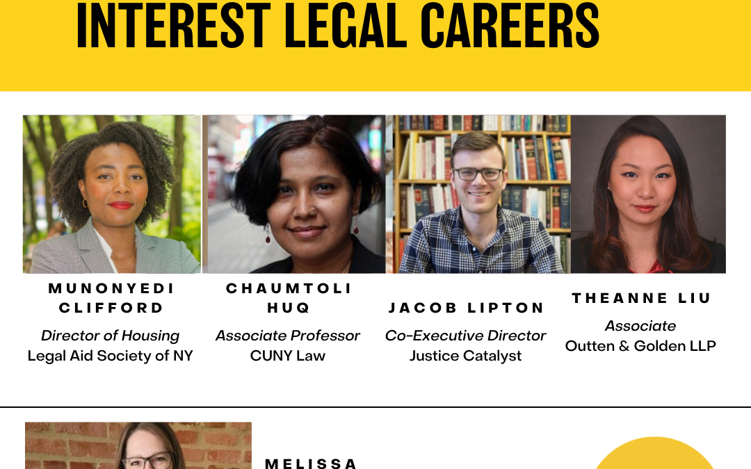 No-CI: Pathways to Public Interest Law Careers
